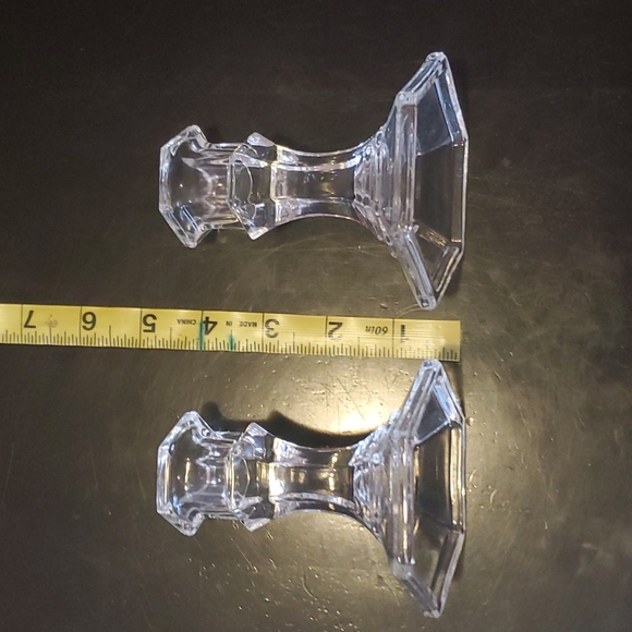 Glass Candle Stick Holder - Picture 3 of 5